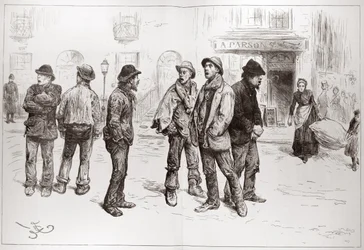 Los desempleados de Londres: 